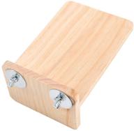 wooden platform hamster chinchilla exercise logo