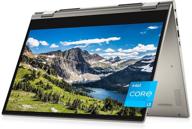 💻 dell inspiron 14 5406 2 in 1 convertible laptop - 11th gen intel core i3, 16gb ram, 512gb ssd, windows 10 - dune (latest model) logo