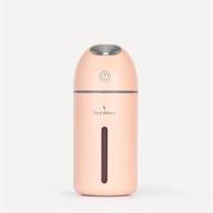 💦 discover the bliss: hey dewy wireless cool mist humidifier for portable, rechargeable, skin-nourishing, self-care hydration (blush) logo