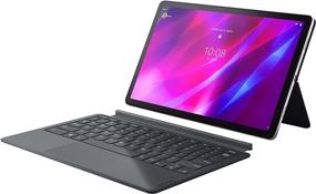 img 4 attached to 📱 Lenovo Tab P11 Plus Tablet | 11" 2K Display | MediaTek Helio G90T Processor | 6GB RAM | 128GB ROM | Dolby Atmos | Android 11 | WiFi & Bluetooth | Extended Battery Life | Keyboard Included