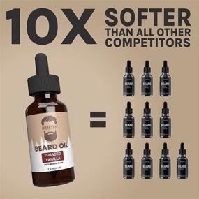 img 3 attached to 🧔 Top-Rated Men's Beard Oil - Handcrafted Beard Conditioner Oil - Tobacco Vanilla Scented – 100% Natural Mustache and Beard Oil – Fast Absorbing Formula – Made in USA (TV)