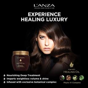 img 1 attached to 💆 L’ANZA Keratin Healing Oil Intensive Hair Masque: Restore and Repair Dry, Damaged Hair
