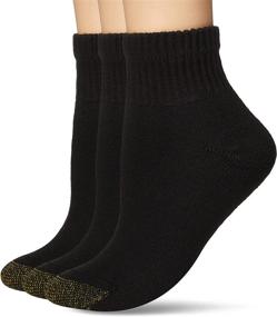 img 3 attached to 🧦 Ultimate Comfort: Gold Toe Women's Ultratec Quarter Socks, 3-Pairs