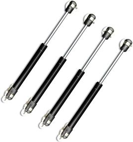 img 4 attached to Apexstone 45N/10lb 10 inch Gas Struts - Set of 4 – Premium Lift Support for Smooth Lid Stay & Support