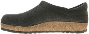 img 2 attached to 👞 Charcoal HAFLINGER GZH Clog in Size 43