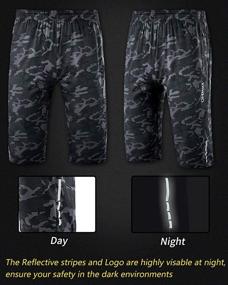 img 1 attached to YAWHO Workout Training Athletic Performance Men's Clothing