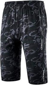 img 4 attached to YAWHO Workout Training Athletic Performance Men's Clothing