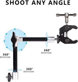 img 2 attached to QYXINC Adjustable Articulating Thread Monitor，Microphone Camera & Photo