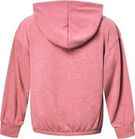 img 3 attached to Sleeve Casual Hoodie Tunic Sweatshirt