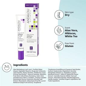 img 1 attached to 🌿 Andalou Naturals Aloe Vera Deep Wrinkle Dermal Filler, 0.6 Fl Oz