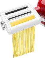 🍝 leixe 3-in-1 pasta maker attachment set for kitchenaid stand mixers: pasta roller, spaghetti cutter, and fettuccine cutter - durable pasta attachments for kitchenaid logo