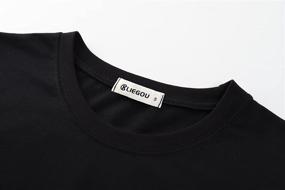 img 2 attached to 👕 Cotton Hipster Crewneck T-Shirt for Men - KLIEGOU Clothing