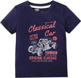 img 3 attached to 🦕 Stay stylish this summer with MSSMART Dinosaur Boys' Clothing for Toddlers