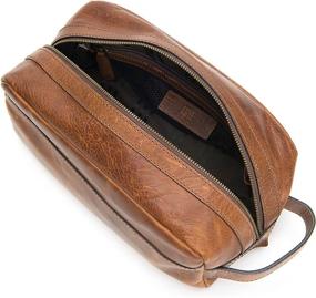 img 3 attached to Cognac Standard Frye Logan Travel: The Perfect Companion for Your Adventures