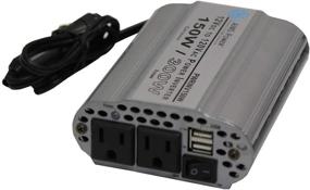 img 2 attached to 🔌 Power Up Anywhere with AIMS Power 150 Watt 12 Volt Power Inverter