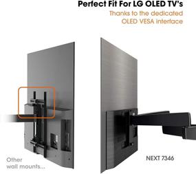 img 3 attached to 📺 Vogel's Next 7346 Black Full Motion TV Wall Mount - Swivel for 40 to 65 inch LG OLED TV