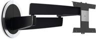 📺 vogel's next 7346 black full motion tv wall mount - swivel for 40 to 65 inch lg oled tv logo