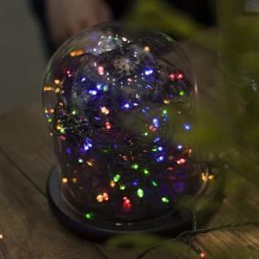 img 2 attached to 🌟 RPGT Solar String Lights 500LED: Multicolor, Remote Control Fairy Lights for Outdoor Christmas, Wedding, and Party Decoration