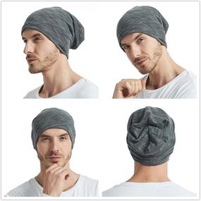 img 2 attached to EINSKEY Slouchy Beanie Summer Skull Outdoor Recreation in Climbing