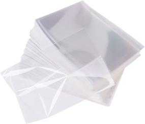 img 3 attached to 300-pack Cello Treat Bags with 6 Assorted Twist Ties - Ideal for Wrapping Lollipops, Candy, Cake Pops, Chocolate, and Cookies at Buffets