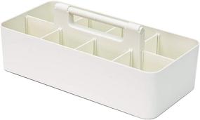 img 3 attached to New! Enjoy Organizer - Office Storage Portable Organizer DIY Basket Caddy -Made In USA (Ivory)