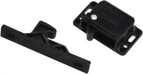 img 1 attached to 🔓 RV Designer H316 Universal Push Latch: Secure Cabinet Hardware, 10 lb. Capacity in Sleek Black