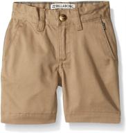 👖 boys' billabong little classic chino short logo