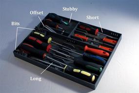 img 2 attached to TOOL SORTER SCREWDRIVER ORGANIZER RED