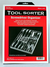 img 3 attached to TOOL SORTER SCREWDRIVER ORGANIZER RED