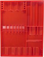 tool sorter screwdriver organizer red logo