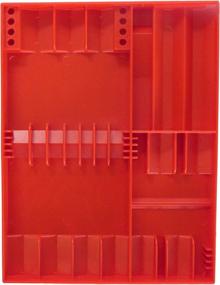 img 4 attached to TOOL SORTER SCREWDRIVER ORGANIZER RED