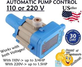 img 2 attached to 💦 Efficient Water Pump Pressure Controller: Automatic Electronic Switch Control, 110/220V Compatible