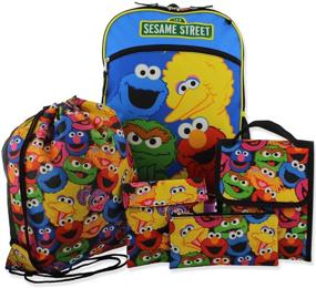 img 4 attached to 🎒 Sesame Street Girls Backpack School Essentials: Chic and Practical Bags for Little Learners!