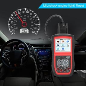 img 1 attached to Автосканер Autel AutoLink AL539 OBD2 с автомобильным мультиметром: эффективный инструмент для диагностики автомобиля при возникновении проблем с индикатором света двигателя и отключения индикатора света двигателя (MIL)