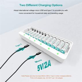 img 2 attached to Dlyfull High Speed Charging Rechargeable Batteries