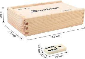 img 2 attached to 🎉 Unleash Fun with the Dominoes Doublefan Classical Dominos Spinner!