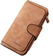 trifold wallet holder leather handbag logo