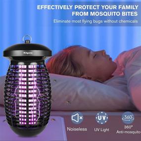 img 1 attached to Kilgone Bug Zapper Indoor: Long-lasting Electronic Mosquito Trap for Home Insect Control