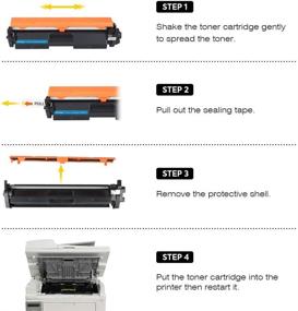 img 3 attached to 🖨️ SMARTOMNI CF294A 94A 94X Toner Cartridge Replacement for HP Laserjet Pro M118dw MFP M148dw MFP M148fdw Printer (Black, 2-Pack) - Compatible Toner Cartridge