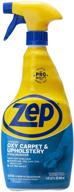 🧼 zep zuoxsr32 advanced oxy carpet and upholstery stain remover - 32 fl oz, superior cleaning power! logo