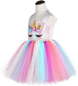 img 2 attached to Tutu Dreams Princess Birthday Halloween Costume - Perfect for Magical Celebrations!