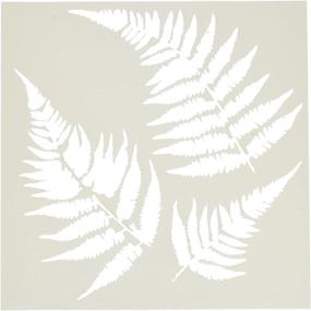 img 1 attached to CRAFTERS WORKSHOP Templates 12&#34;X12&#34;-Ferns: Enhance Your Crafts with Stunning Fern Designs