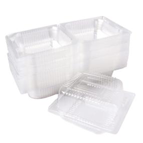 img 4 attached to 🗑️ Essential Popokk Plastic Containers: Convenient Disposable Packaging Solutions