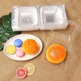 img 1 attached to 🗑️ Essential Popokk Plastic Containers: Convenient Disposable Packaging Solutions