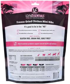img 2 attached to Premium Vital Essentials Freeze-Dried Grain Free Limited Ingredient Mini Nibs Dog Food: Nutrient-rich and Allergen-free