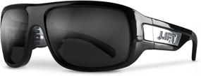 img 1 attached to LIFT Safety Glasses: Stylish Black Frame for Optimal Protection