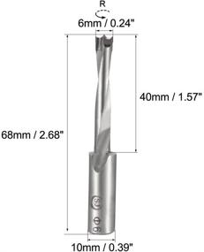 img 3 attached to Uxcell Turning Woodworking Carpentry Drilling Cutting Tools