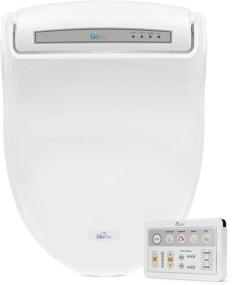 img 4 attached to 🚽 White Bio Bidet BB-1000W Supreme Elongated Bidet Toilet Seat