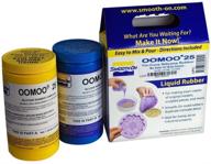 experience the superior quality of smooth-on oomoo 25 trial unit silicone moldmaking rubber logo
