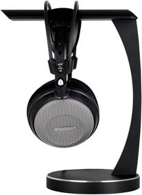 img 1 attached to 🎧 SilverStone Technology EBA01B Премиум алюминиевый наушник стойка для Hi-Fi аудио, черная